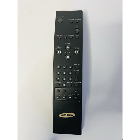 Samsung TV/ VCR Remote Control Arched body - Picture 5 of 7